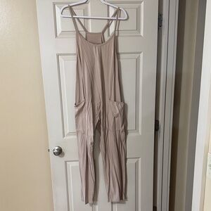 Women's Tan Jumpsuit